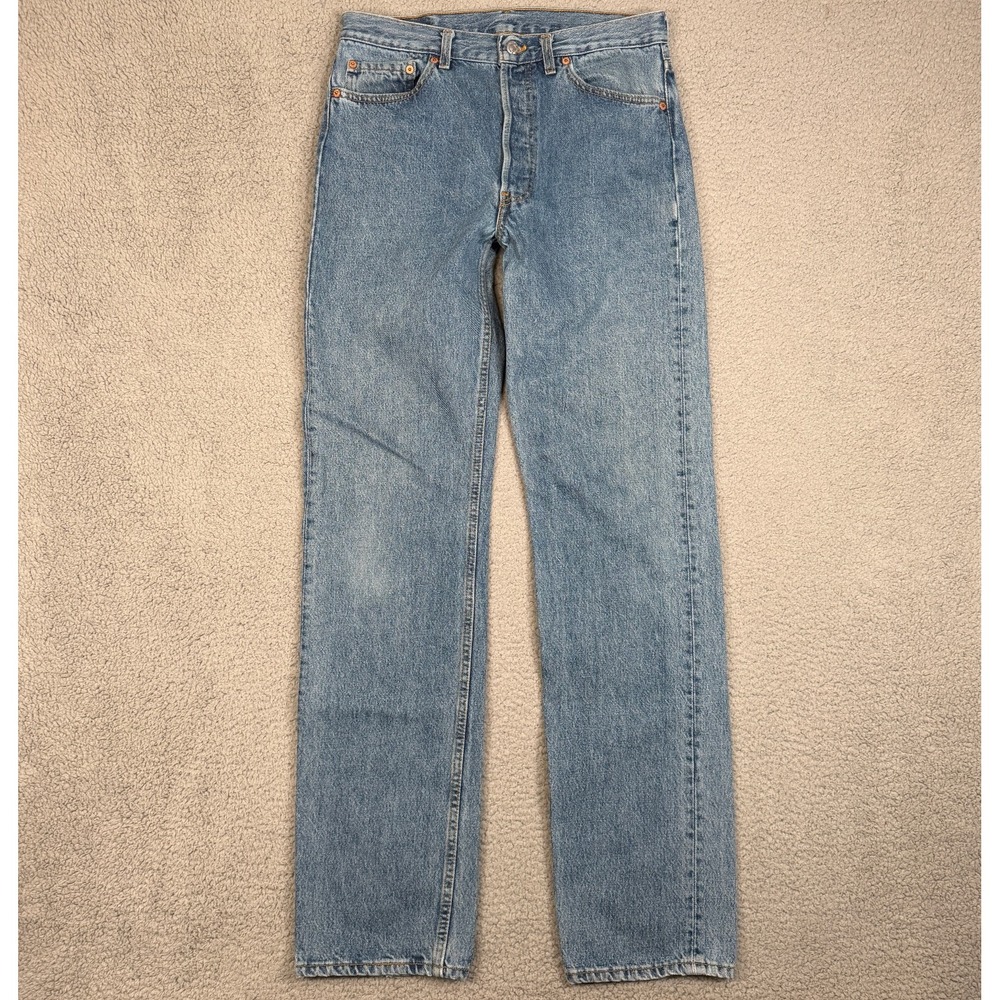 Levis Jeans 501xx Made in USA Men 33x36 (Fit 31x34) Early 90s Button Straight